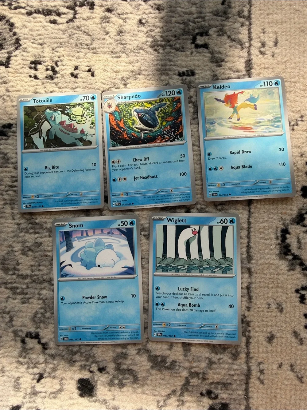 Pokémon Temporal Forces Binder Builder Lot 69 Unique Cards | No Duplicates